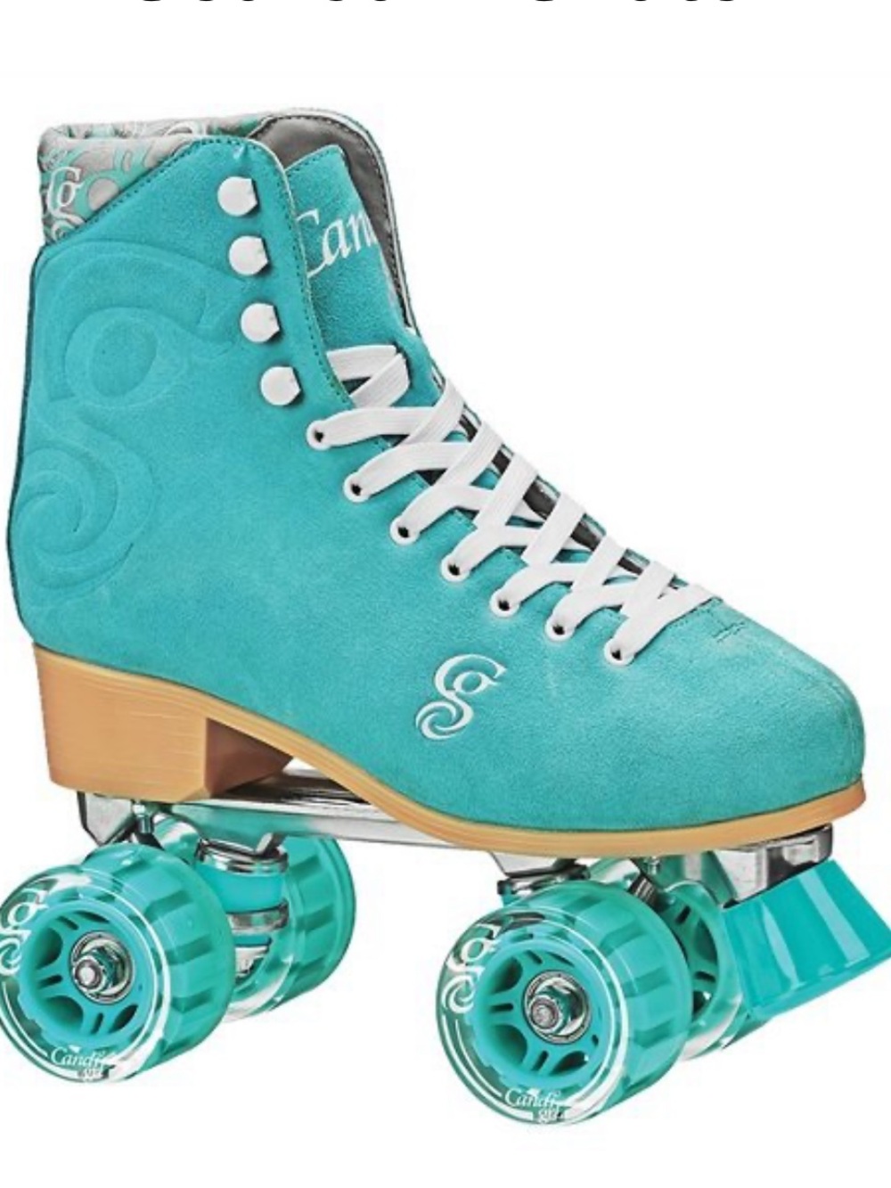 Candi Girl Seafoam Roller Skates - Teal Women's Quad Skates